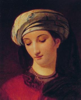 Portrait of A Woman with a Turban